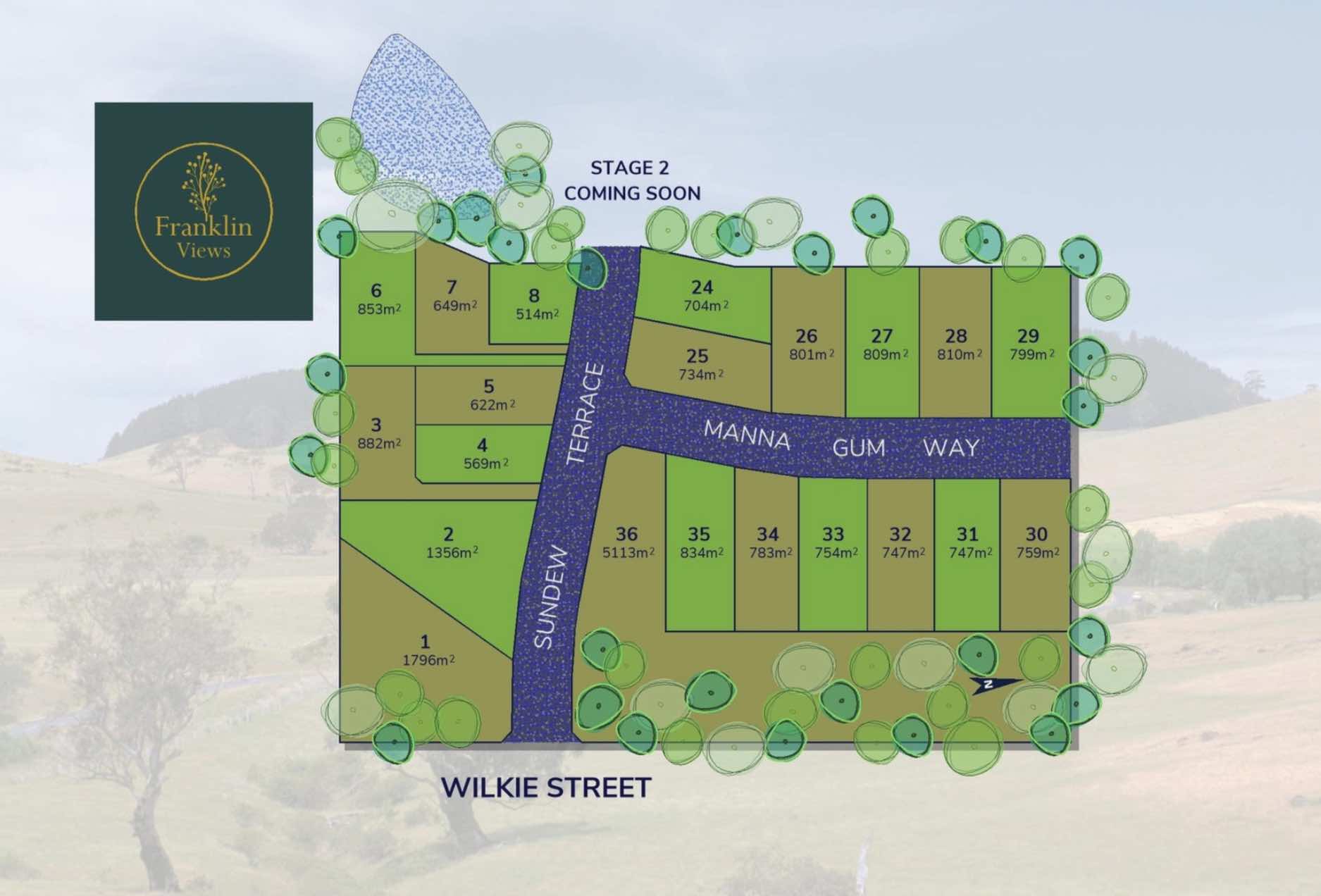 [Land for Sale] Franklin Views Estate, Campbells Creek OpenLot